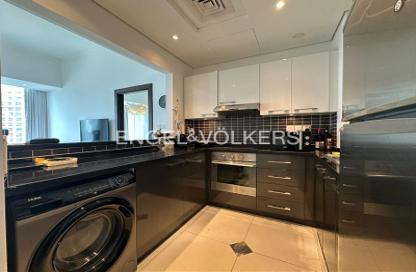 Apartment - 1 Bedroom - 2 Bathrooms for rent in Silverene Tower B - Silverene - Dubai Marina - Dubai