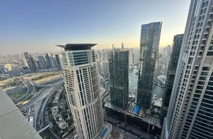 Apartment - 3 Bedrooms - 3 Bathrooms for rent in Marina Pinnacle - Dubai Marina - Dubai