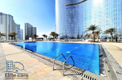 Apartment - 3 Bedrooms - 3 Bathrooms for rent in Leaf Tower - Tamouh - Al Reem Island - Abu Dhabi