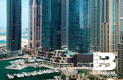 Apartment - 1 Bedroom - 2 Bathrooms for rent in Marina Gate 2 - Marina Gate - Dubai Marina - Dubai