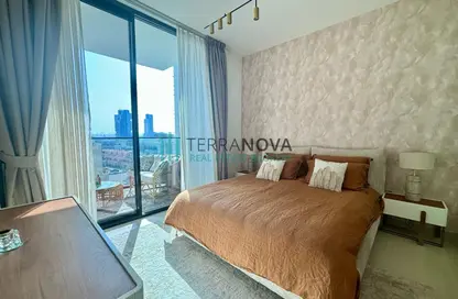 Apartment - 1 Bedroom - 2 Bathrooms for rent in Binghatti Lavender - Jumeirah Village Circle - Dubai