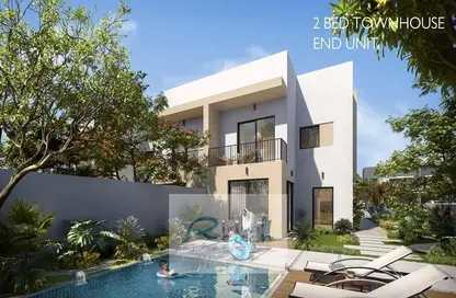 Townhouse - 2 Bedrooms - 3 Bathrooms for sale in The Dahlias - Yas Acres - Yas Island - Abu Dhabi