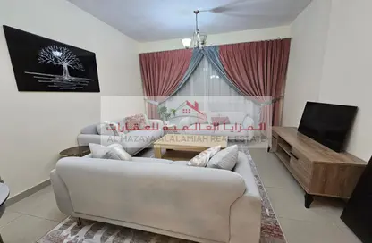 Apartment - 1 Bedroom - 2 Bathrooms for rent in Saeed Al Alami Building - Al Taawun - Sharjah