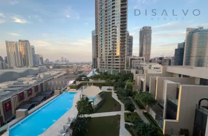 Apartment - 1 Bedroom - 2 Bathrooms for rent in Boulevard Point - Downtown Dubai - Dubai