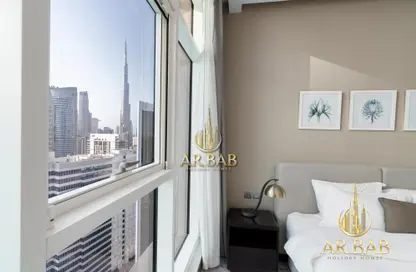 Apartment - 1 Bathroom for rent in DAMAC Maison Privé - Business Bay - Dubai