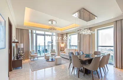 Apartment - 3 Bedrooms - 5 Bathrooms for rent in The Address Residence Fountain Views 1 - The Address Residence Fountain Views - Downtown Dubai - Dubai