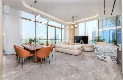 Penthouse - 4 Bedrooms - 5 Bathrooms for rent in One of One Luxury Residences - Business Bay - Dubai