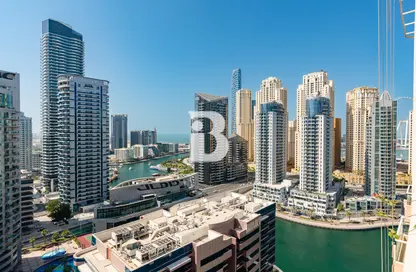 Apartment - 1 Bedroom - 2 Bathrooms for sale in Marina Sail - Dubai Marina - Dubai