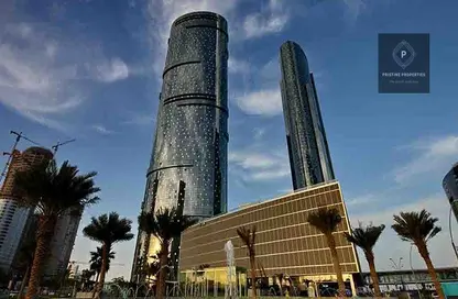 Office Space - Studio - 2 Bathrooms for sale in Sky Tower - Shams Abu Dhabi - Al Reem Island - Abu Dhabi