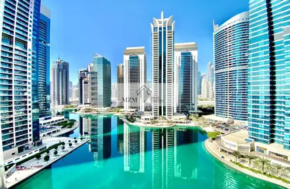 Apartment - 2 Bedrooms - 3 Bathrooms for rent in Lake Shore Tower - JLT Cluster Y - Jumeirah Lake Towers - Dubai