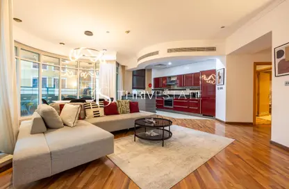 Apartment - 2 Bedrooms - 3 Bathrooms for rent in Marina Crown - Dubai Marina - Dubai