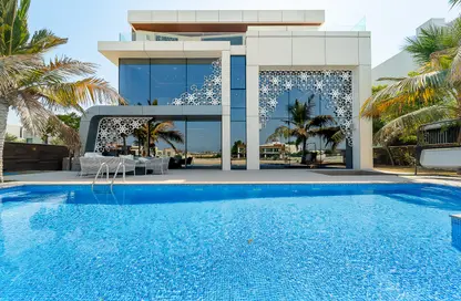 Villa - 6 Bedrooms - 7 Bathrooms for rent in Signature Villas Frond G - Signature Villas - Palm Jumeirah - Dubai