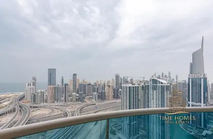 Apartment - 3 Bedrooms - 5 Bathrooms for rent in Lake Point Tower - JLT Cluster N - Jumeirah Lake Towers - Dubai