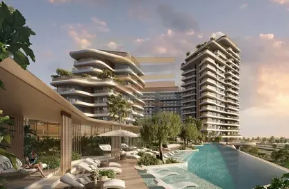 Apartment - 2 Bedrooms - 2 Bathrooms for sale in Verdes by Haven Aldar - Dubai Land - Dubai