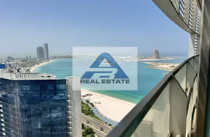 Apartment - 3 Bedrooms - 5 Bathrooms for rent in Landmark Tower - Corniche Road - Abu Dhabi