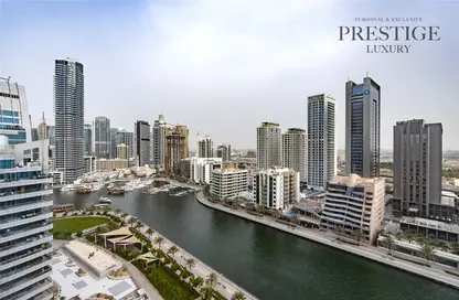 Apartment - 1 Bedroom - 2 Bathrooms for rent in Dorra Bay - Dubai Marina - Dubai