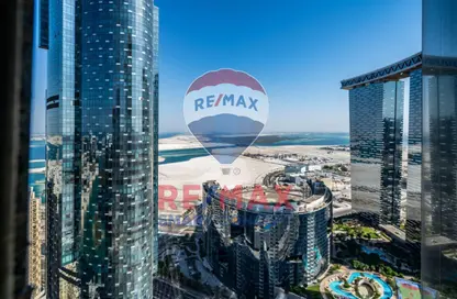 Apartment - 2 Bedrooms - 3 Bathrooms for rent in Sun Tower - Shams Abu Dhabi - Al Reem Island - Abu Dhabi