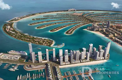 Water View image for: Apartment - 1 Bedroom - 1 Bathroom for sale in Grand Bleu Tower 1 - EMAAR Beachfront - Dubai Harbour - Dubai, Image 1