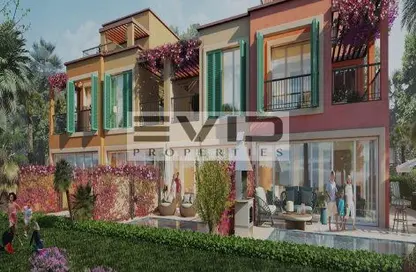 Townhouse - 4 Bedrooms - 3 Bathrooms for sale in Nice - Damac Lagoons - Dubai