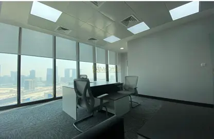 Office Space - Studio - 4 Bathrooms for rent in Tamouh Tower - Marina Square - Al Reem Island - Abu Dhabi