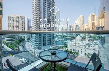 Apartment - 2 Bedrooms - 4 Bathrooms for rent in Opal Tower Marina - Dubai Marina - Dubai