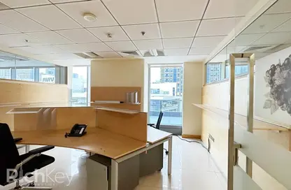 Office Space - Studio - 1 Bathroom for rent in Saba Towers - JLT Cluster Q - Jumeirah Lake Towers - Dubai