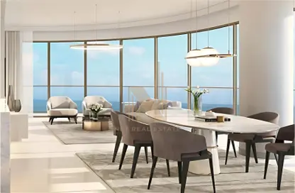 Apartment - 2 Bedrooms - 3 Bathrooms for sale in Seapoint - EMAAR Beachfront - Dubai Harbour - Dubai