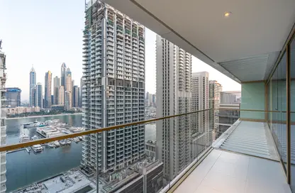 Apartment - 1 Bedroom - 1 Bathroom for sale in Grand Bleu Tower 2 - EMAAR Beachfront - Dubai Harbour - Dubai