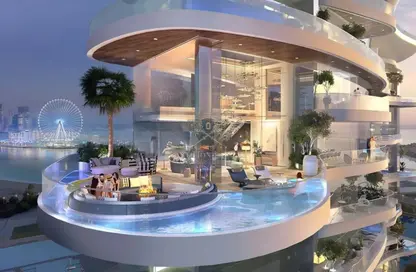 Apartment - 2 Bedrooms - 3 Bathrooms for sale in Damac Bay - Dubai Harbour - Dubai