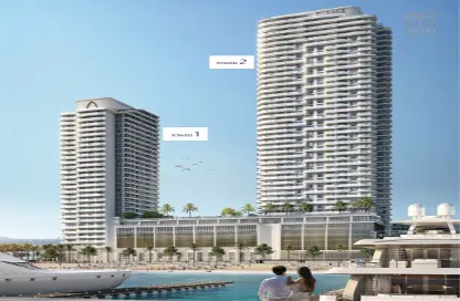 Apartment - 1 Bedroom - 1 Bathroom for sale in Palace Beach Residence - EMAAR Beachfront - Dubai Harbour - Dubai