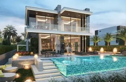 Villa - 7 Bedrooms for sale in Venice - Damac Lagoons - Dubai