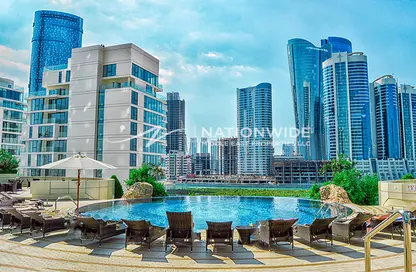 Apartment - 3 Bedrooms - 3 Bathrooms for rent in Beach Towers - Shams Abu Dhabi - Al Reem Island - Abu Dhabi