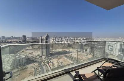 Apartment - 1 Bedroom - 2 Bathrooms for sale in Miraclz Tower by Danube - Arjan - Dubai