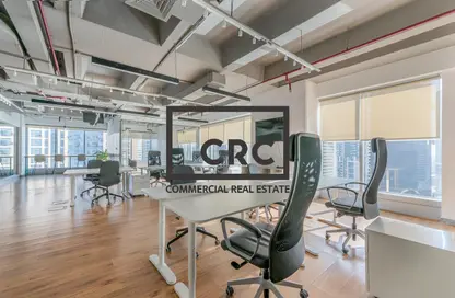 Office Space - Studio - 2 Bathrooms for rent in Saba Tower 1 - JLT Cluster E - Jumeirah Lake Towers - Dubai