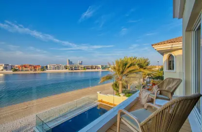 Villa - 5 Bedrooms - 7 Bathrooms for rent in Garden Homes Frond K - Garden Homes - Palm Jumeirah - Dubai