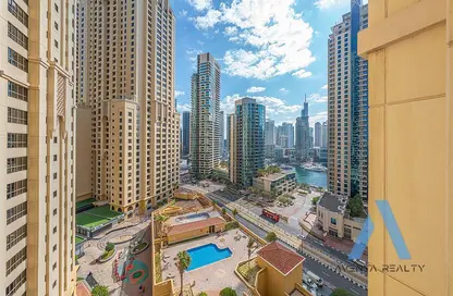 Apartment - 1 Bedroom - 2 Bathrooms for rent in Rimal 4 - Rimal - Jumeirah Beach Residence - Dubai