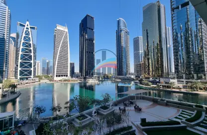 Apartment - 1 Bathroom for rent in Lake City Tower - JLT Cluster D - Jumeirah Lake Towers - Dubai