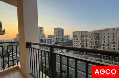 Apartment - 2 Bedrooms - 2 Bathrooms for rent in Hayat Boulevard-1B - Hayat Boulevard - Town Square - Dubai