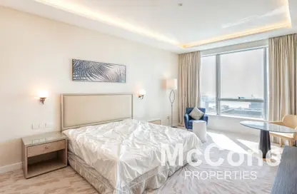 Apartment - 1 Bathroom for rent in The Palm Tower - Palm Jumeirah - Dubai