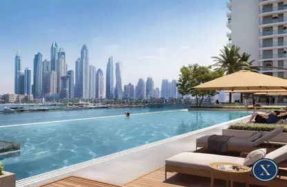 Apartment - 3 Bedrooms - 3 Bathrooms for sale in Palace Beach Residence - EMAAR Beachfront - Dubai Harbour - Dubai