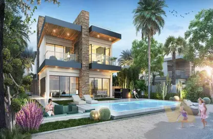 Villa - 5 Bedrooms - 5 Bathrooms for sale in Costa Brava 1 - Costa Brava at DAMAC Lagoons - Damac Lagoons - Dubai