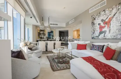 Apartment - 3 Bedrooms - 4 Bathrooms for rent in Trident Grand Residence - Dubai Marina - Dubai