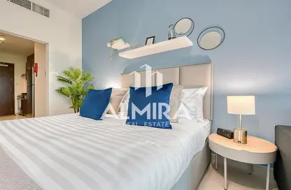 صورة لـ غرفة- غرفة النوم شقة - 1 حمام للايجار في القوس - شمس أبوظبي - جزيرة الريم - أبوظبي ، صورة رقم 1