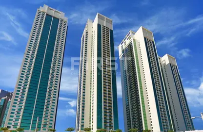 Apartment - 1 Bedroom - 2 Bathrooms for rent in Al Maha Tower - Marina Square - Al Reem Island - Abu Dhabi