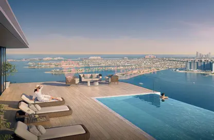 Penthouse - 4 Bedrooms - 4 Bathrooms for sale in Seapoint - EMAAR Beachfront - Dubai Harbour - Dubai