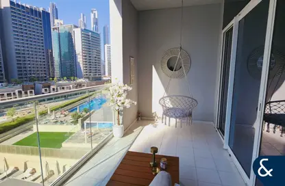 Apartment - 2 Bedrooms - 2 Bathrooms for rent in Vera Residences - Business Bay - Dubai