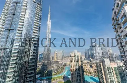 Apartment - 3 Bedrooms - 3 Bathrooms for rent in Act Towers - Opera District - Downtown Dubai - Dubai