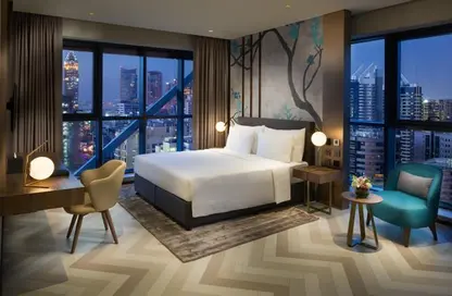صورة لـ غرفة- غرفة النوم النزل و الشقق الفندقية - غرفة نوم - 2 حمامات للايجار في مدينة دبي للانترنت - دبي ، صورة رقم 1