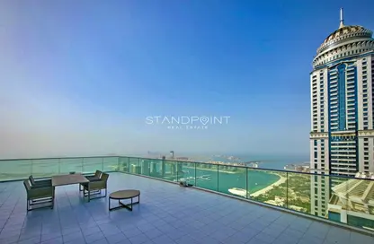 Penthouse - 4 Bedrooms - 5 Bathrooms for sale in Damac Heights - Dubai Marina - Dubai