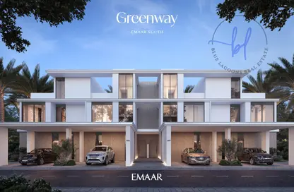 Townhouse - 3 Bedrooms - 4 Bathrooms for sale in Greenway - EMAAR South - Dubai South (Dubai World Central) - Dubai